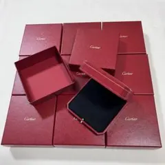 美品　カルティエ　ネックレスケース　リングケース　空箱　現行品　11個