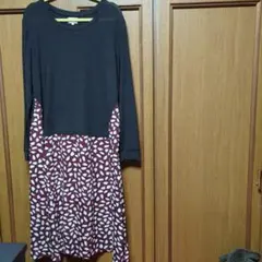 ドッキングワンピースМサイズ　ブランドなし