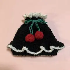 かぎ針編み巾着袋２点セット