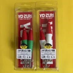 No.382 ヨーズリ　イカ角　浮きスッテ3号　4本セット 未使用品のサムネイル