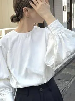 セレクトモカbyson ボリュームスリーブブラウス