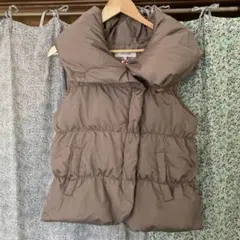 お値下げ！ダウンベスト　ベージュ系