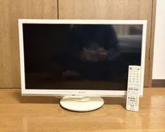 J062\" SHARP 24インチ 液晶テレビ 2T-C24AD 19年製 白 シャープ AQUOS 2T-C24AD-W [24インチ ホワイト系] 価格比較 - 価格.com