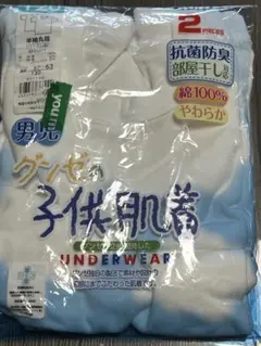 GUNZE 子供用アンダーシャツ 120cm 2枚セット