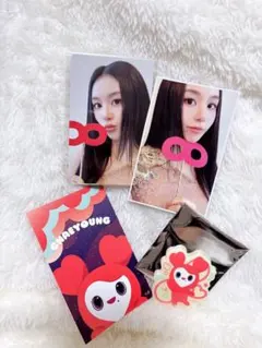 TWICE チェヨン渋谷109 POPUP オフラインくじ 参加賞 FCトレカ