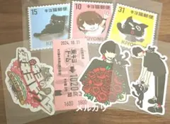 キヨの東キヨドーム キヨ猫ステッカー 7点セット