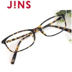 JINS Classic ジンズクラシック 眼鏡 メガネ レオパード べっ甲