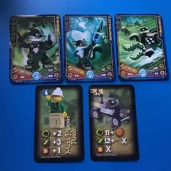 LEGO CHIMA レゴ　チーマ　カード　5枚セット　①のサムネイル