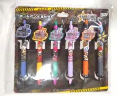(未開封)ボールペンセット6本 SV スターダスト団 ポケモンセンター