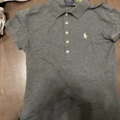 Polo Ralph Lauren スリムフィット グレー ポロシャツ