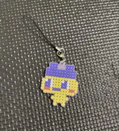 一番くじ たまごっちF賞 きらきらラバーチャーム まめっち