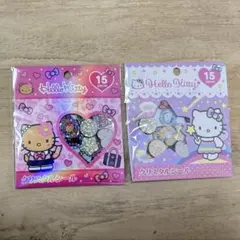 おはじきシール サンリオ ハローキティ 日焼けキティ ギャル ファンタジー