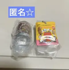 【匿名☆】PEANUTS ビスケットミニチュアチャーム　スヌーピー　2点セット