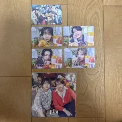 timelesz FAM 通常盤 特典(トレカ・アナザージャケット4種)