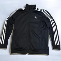 adidas アディダス ブラック ベッケンバウアートラックトップ Lサイズ