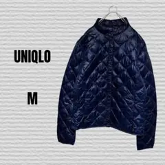 《UNIQLO》ウルトラライトダウン コンパクトキルティングジャケット ネイビー
