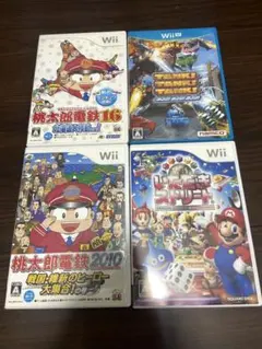 Wii、Wii U ゲームソフト 4本セット