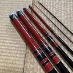 がまかつ鮎竿　パワーソニック　 振抜急瀬 9.0m用部品（＃１～５、元栓）のサムネイル