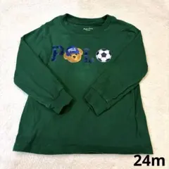 ラルフローレン　長袖カットソー ポロベア　24m