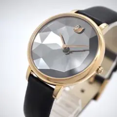 275 稼動 SWAROVSKI 時計 Crystal Lake レディース