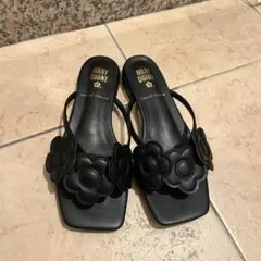 MARY QUANT naturel couture デイジーモチーフサンダルのサムネイル