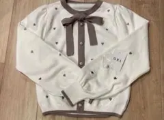 GRL ハート刺繍ニットトップス　サイズM