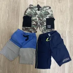 ハーフパンツ 3点セット　130