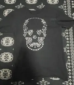 Lucien pellat-finet スカル Tシャツ ブラック y2kのサムネイル