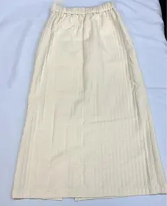 【新品未使用　タグ付き】サマンサモスモスブルー　膨れジャガードナロースカート