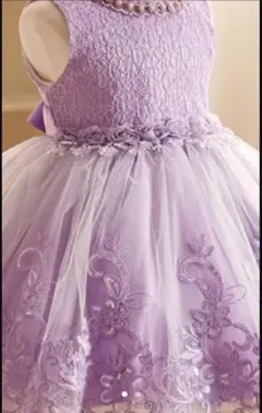 子供ドレス フラワーガール ガールズ キッズ 発表会 ピアノ