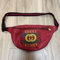 GUCCI Common Sense レザー ウエストバッグ ボディバッグ - メルカリ