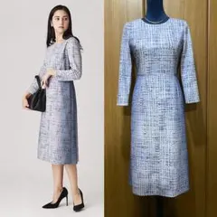 極美品✿クードシャンス【洗える】視覚効果でスタイルアップ メイクアップワンピース