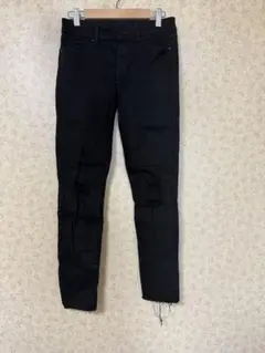 UNIQLO JEANS ブラック スキニーデニム