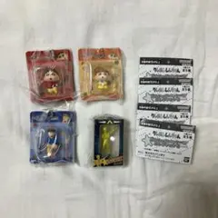 クレヨンしんちゃん ミニチュアパッケージコレクション２　ガチャ4点セット
