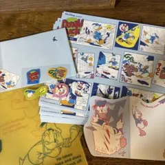 昭和レトロ✴︎ディズニー　ドナルドダック　レターセット