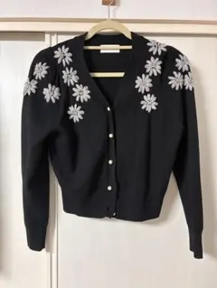 La boutique BonBon ブラック カーディガン Fサイズのサムネイル