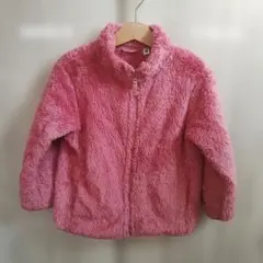 フリースジャケット ピンク