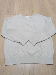 Heart Market ベージュ Vネック ニットセーター