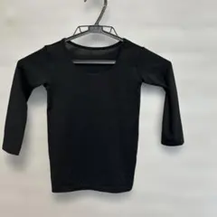 UNIQLO HEATTECH ブラック 長袖 100、90cm 3枚セット