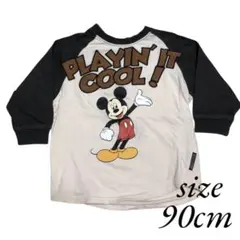 【子供服】ミッキーマウス　長袖　90cm