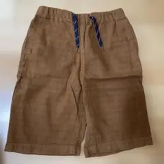 ブラウン ハーフパンツ　短パン　130