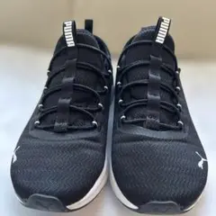PUMA ブラック スニーカー size23.5センチ