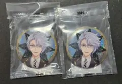 ツイステ アズール・アーシェングロット カプセル缶バッジコレクション 2個セット