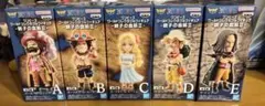 ワンピース ワールドコレクタブルフィギュア -親子の血筋Ⅱ- 全5点コンプセット