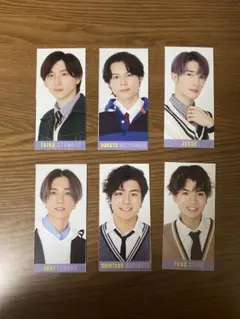 SixTONES Myojo デタカ 厚紙カード