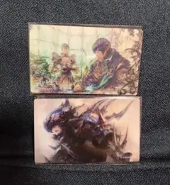 FF14 光の戦士の奇跡展 クリアカード エスティニアン アイメリクのサムネイル