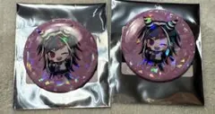 ダンガンロンパ ラウンドワン 缶バッジ SD澪田唯吹 2個