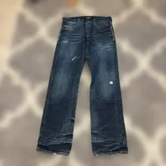 Armani Jeans ダメージ加工 ストレートデニム