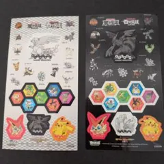 ポケットモンスター シール 2枚セット