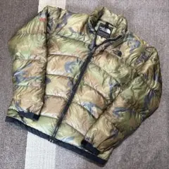 THE NORTH FACE XL カモフラ ダウンジャケット アコンカグア
